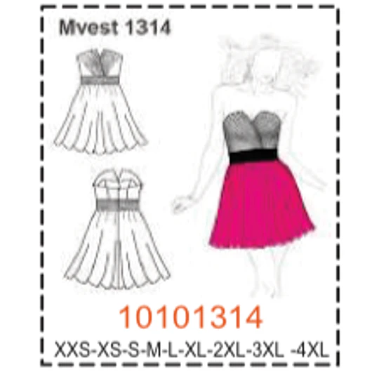 MOLDE  VESTIDOS - MUJER - 4