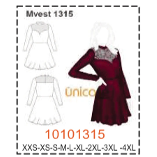 MOLDE  VESTIDOS - MUJER - 4