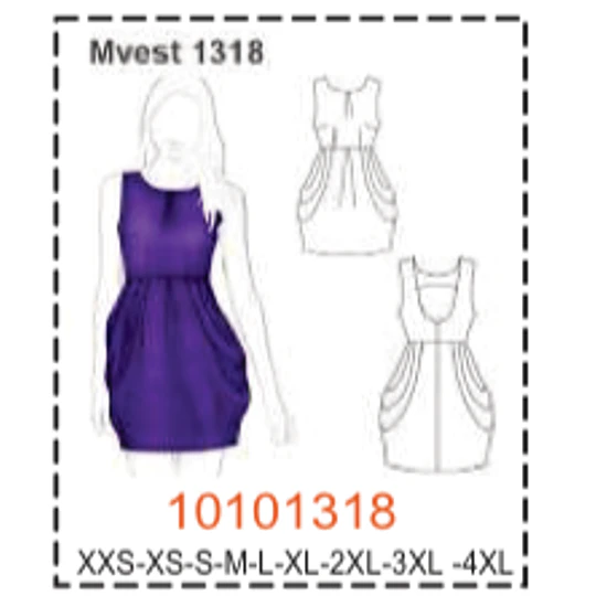 MOLDE  VESTIDOS - MUJER - 4