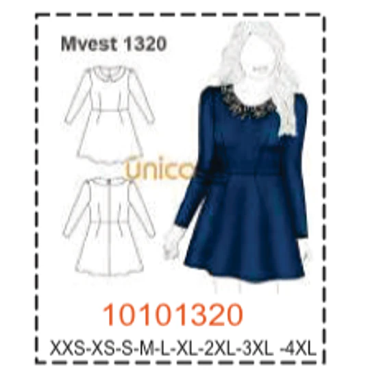 MOLDE  VESTIDOS - MUJER - 4