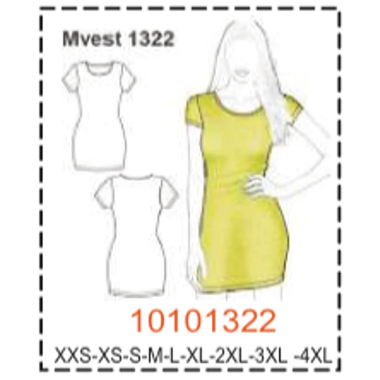 MOLDE  VESTIDOS - MUJER - 4