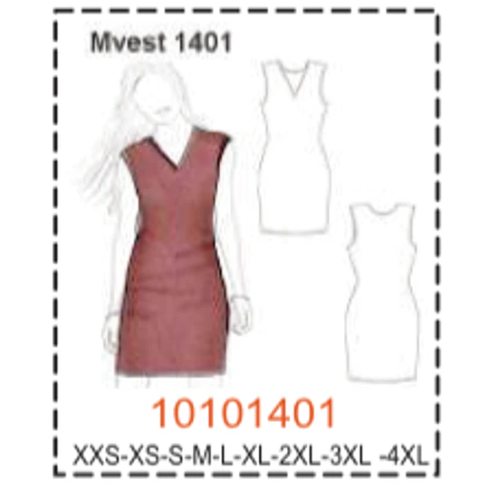 MOLDE  VESTIDOS - MUJER - 4