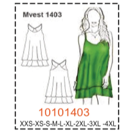 MOLDE  VESTIDOS - MUJER - 4