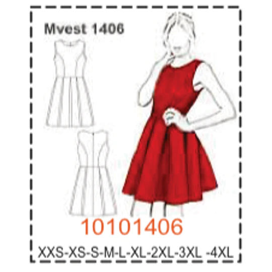 MOLDE  VESTIDOS - MUJER - 4