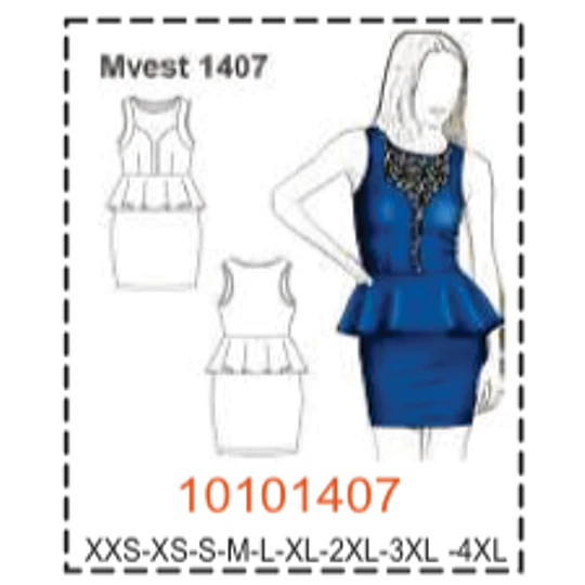 MOLDE  VESTIDOS - MUJER - 4