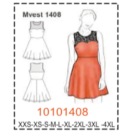 MOLDE  VESTIDOS - MUJER - 4