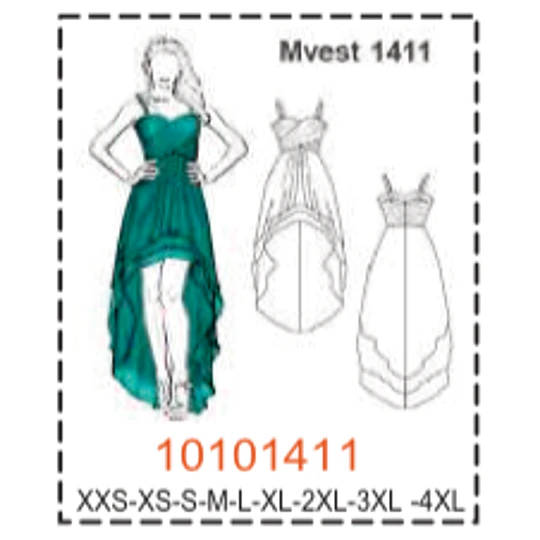 MOLDE  VESTIDOS - MUJER - 4