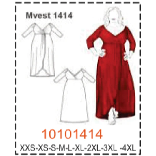 MOLDE  VESTIDOS - MUJER - 4