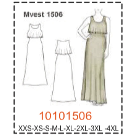 MOLDE  VESTIDOS - MUJER - 4