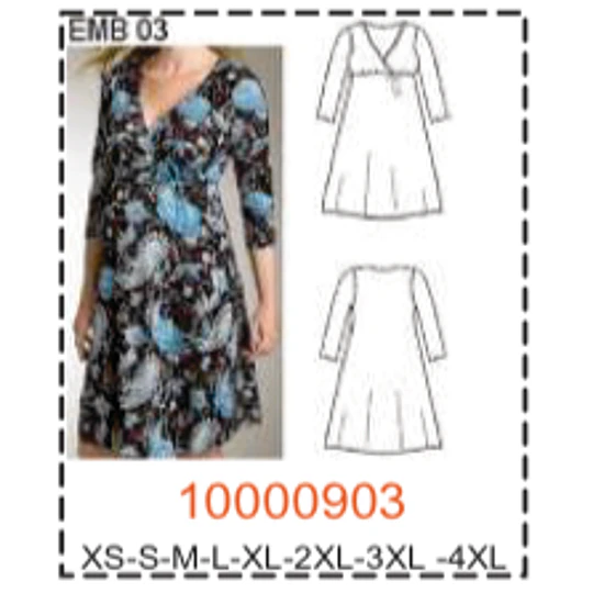 MOLDE  VESTIDOS - MUJER - 4