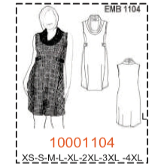 MOLDE  VESTIDOS - MUJER - 4