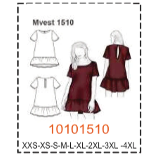 MOLDE VESTIDOS - MUJER - 5
