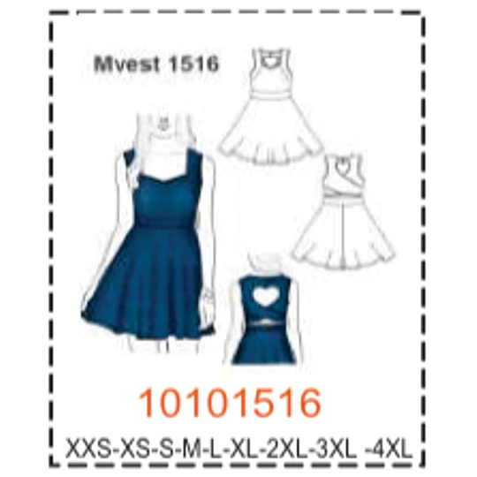 MOLDE VESTIDOS - MUJER - 5