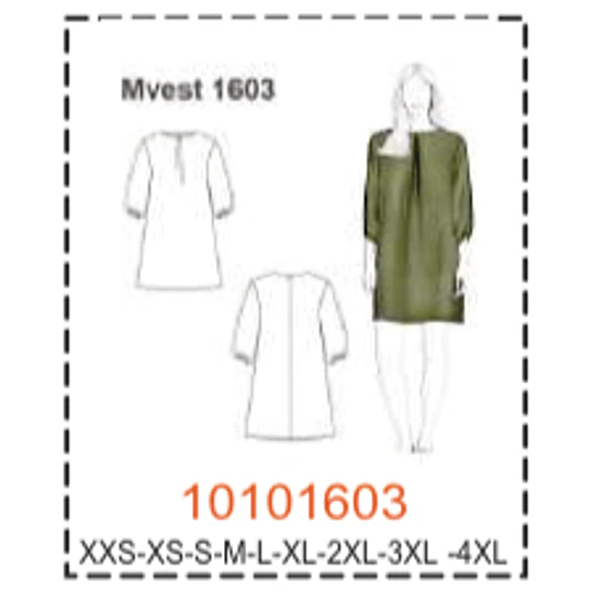 MOLDE VESTIDOS - MUJER - 5