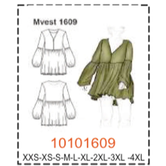 MOLDE VESTIDOS - MUJER - 5