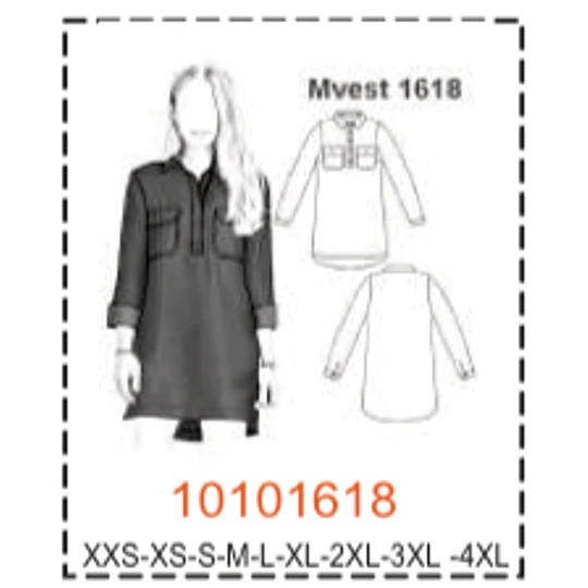 MOLDE VESTIDOS - MUJER - 5