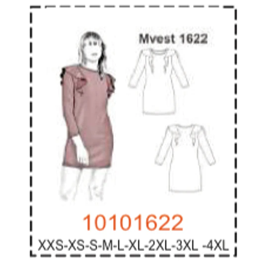 MOLDE VESTIDOS - MUJER - 5