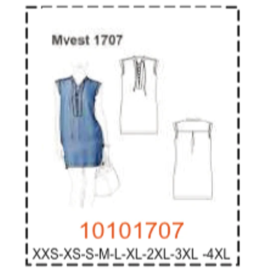 MOLDE VESTIDOS - MUJER - 6