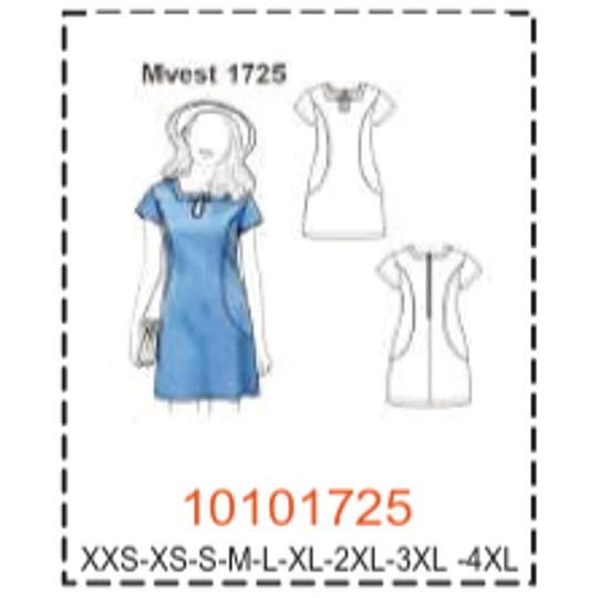 MOLDE VESTIDOS - MUJER - 6