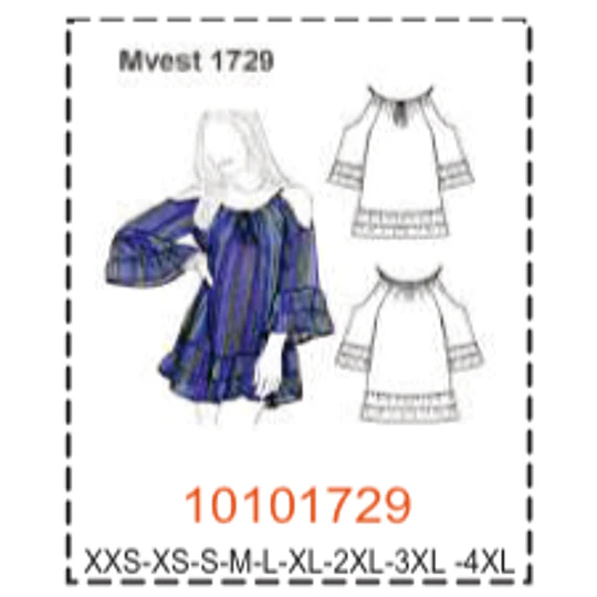 MOLDE VESTIDOS - MUJER - 6