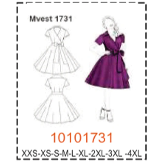 MOLDE VESTIDOS - MUJER - 6