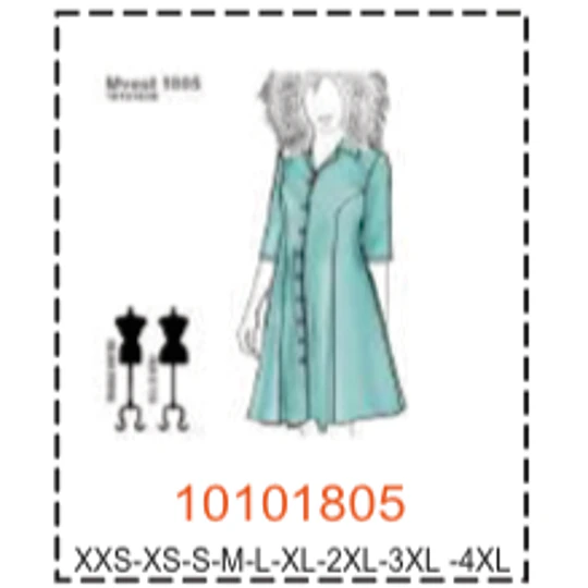 MOLDE VESTIDOS - MUJER - 6