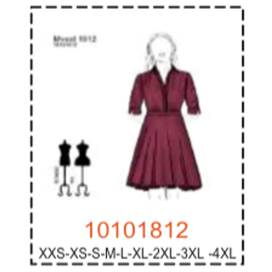 MOLDE VESTIDOS - MUJER - 6