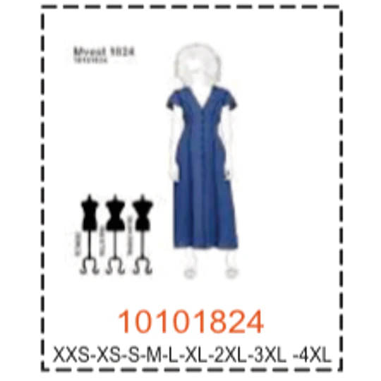 MOLDE VESTIDOS - MUJER - 7
