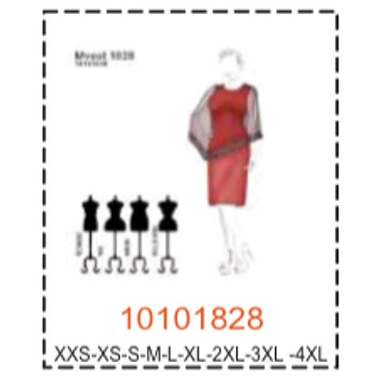 MOLDE VESTIDOS - MUJER - 7