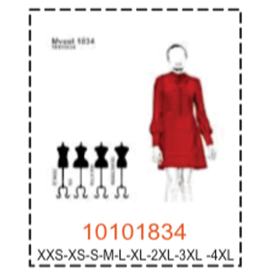 MOLDE VESTIDOS - MUJER - 7