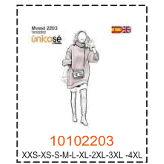MOLDE VESTIDOS - MUJER - 8