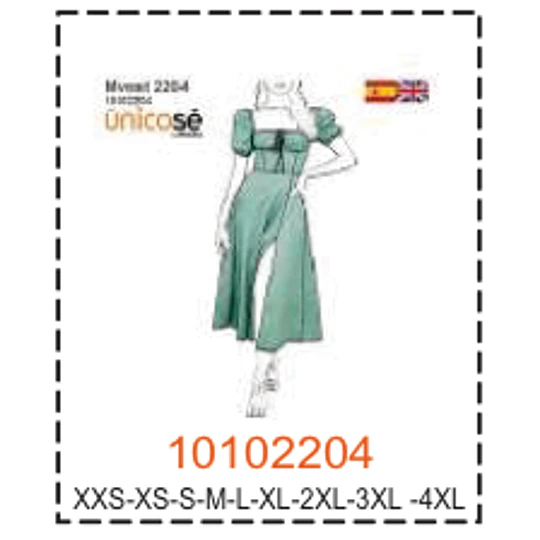 MOLDE VESTIDOS - MUJER - 8