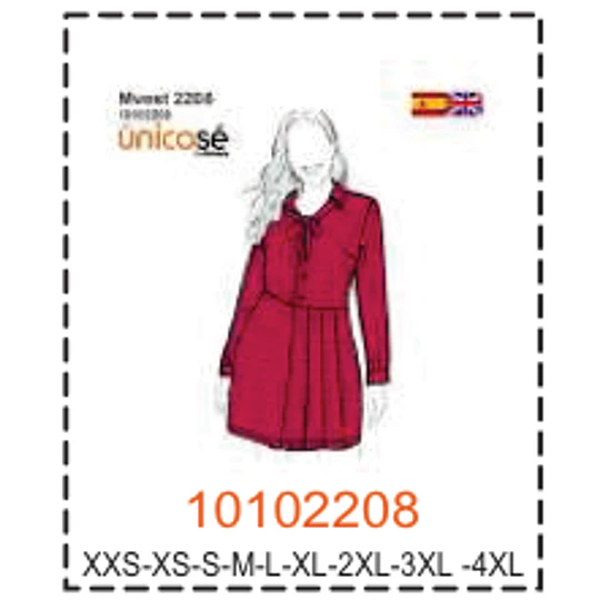 MOLDE VESTIDOS - MUJER - 8