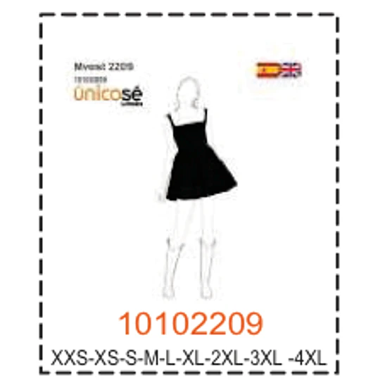 MOLDE VESTIDOS - MUJER - 8