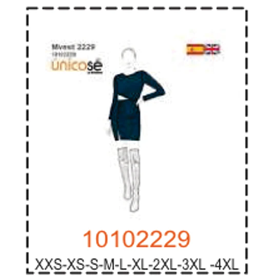MOLDE VESTIDOS - MUJER - 8