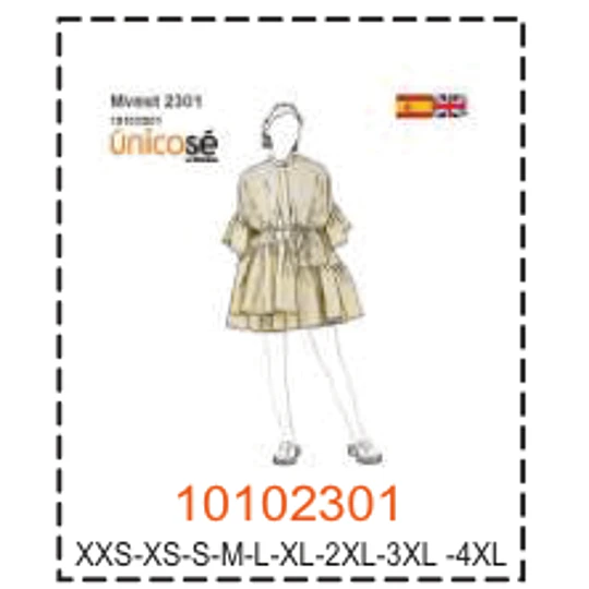 MOLDE VESTIDOS - MUJER - 9