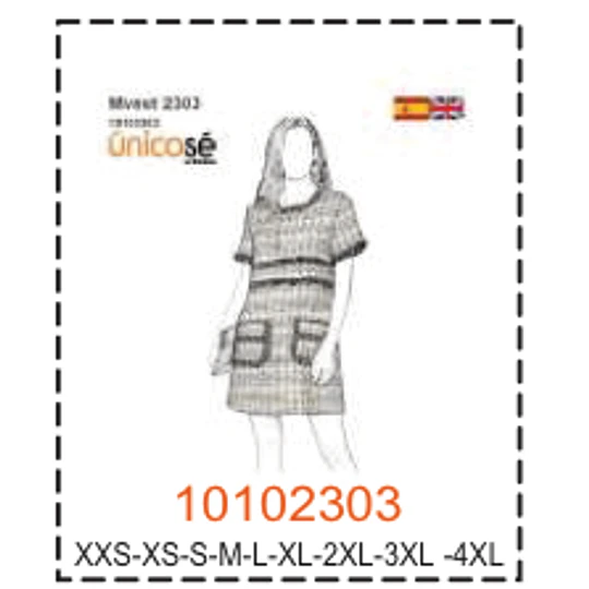 MOLDE VESTIDOS - MUJER - 9