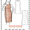MOLDE VESTIDOS LARGOS - MUJER 