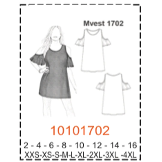 MOLDE VESTIDOS - NIÑA - MUJER