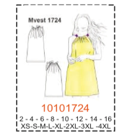 MOLDE VESTIDOS - NIÑA - MUJER
