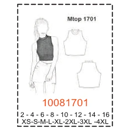 MOLDE TOPS - NIÑA - MUJER