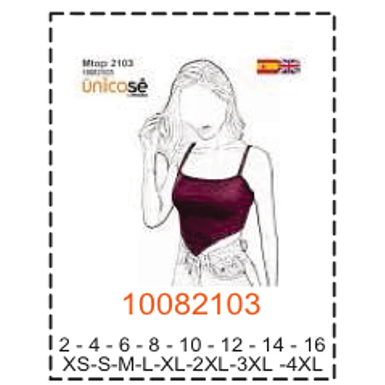 MOLDE TOPS - NIÑA - MUJER