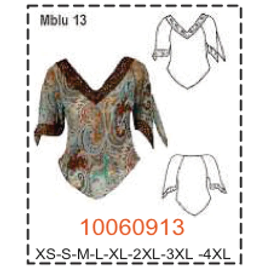 MOLDE BLUSAS - MUJER - 1