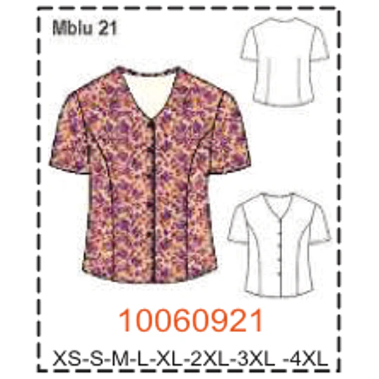 MOLDE BLUSAS - MUJER - 1