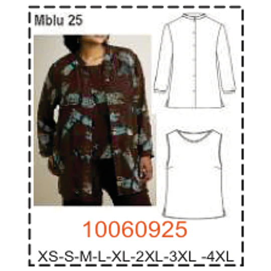 MOLDE BLUSAS - MUJER - 1