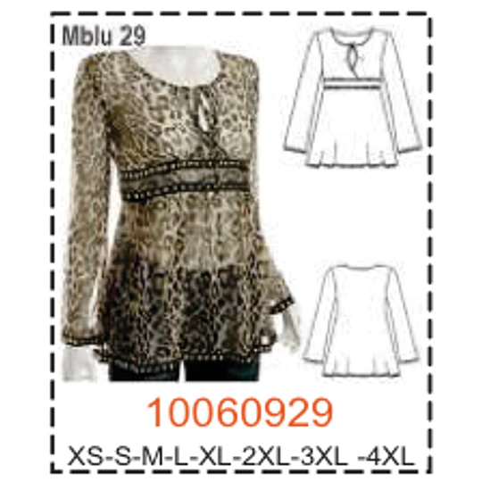 MOLDE BLUSAS - MUJER - 1