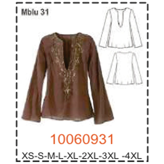 MOLDE BLUSAS - MUJER - 1