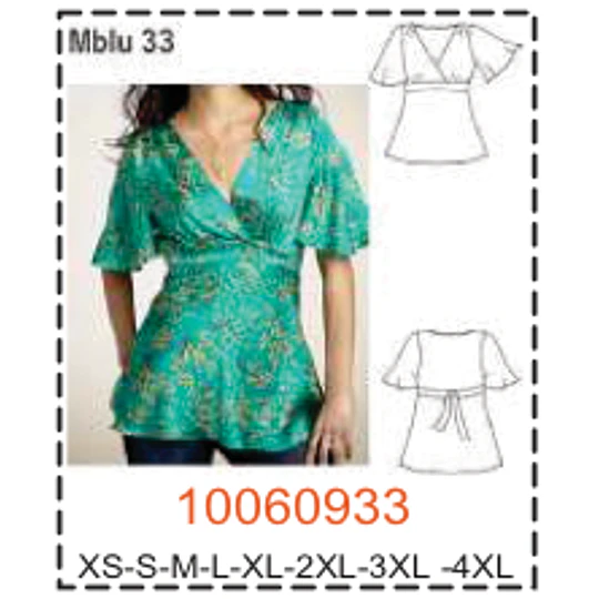 MOLDE BLUSAS - MUJER - 1