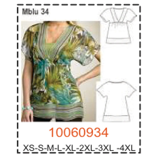 MOLDE BLUSAS - MUJER - 1