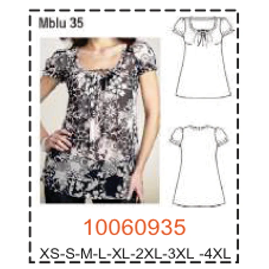 MOLDE BLUSAS - MUJER - 1